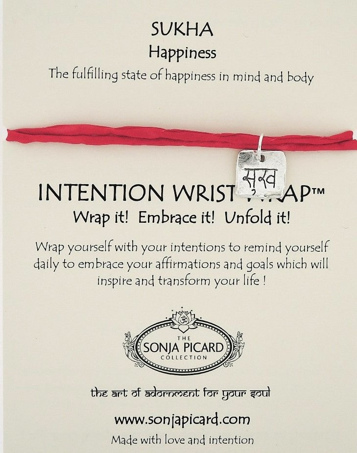 Sukha Wrist Wrap - Happiness