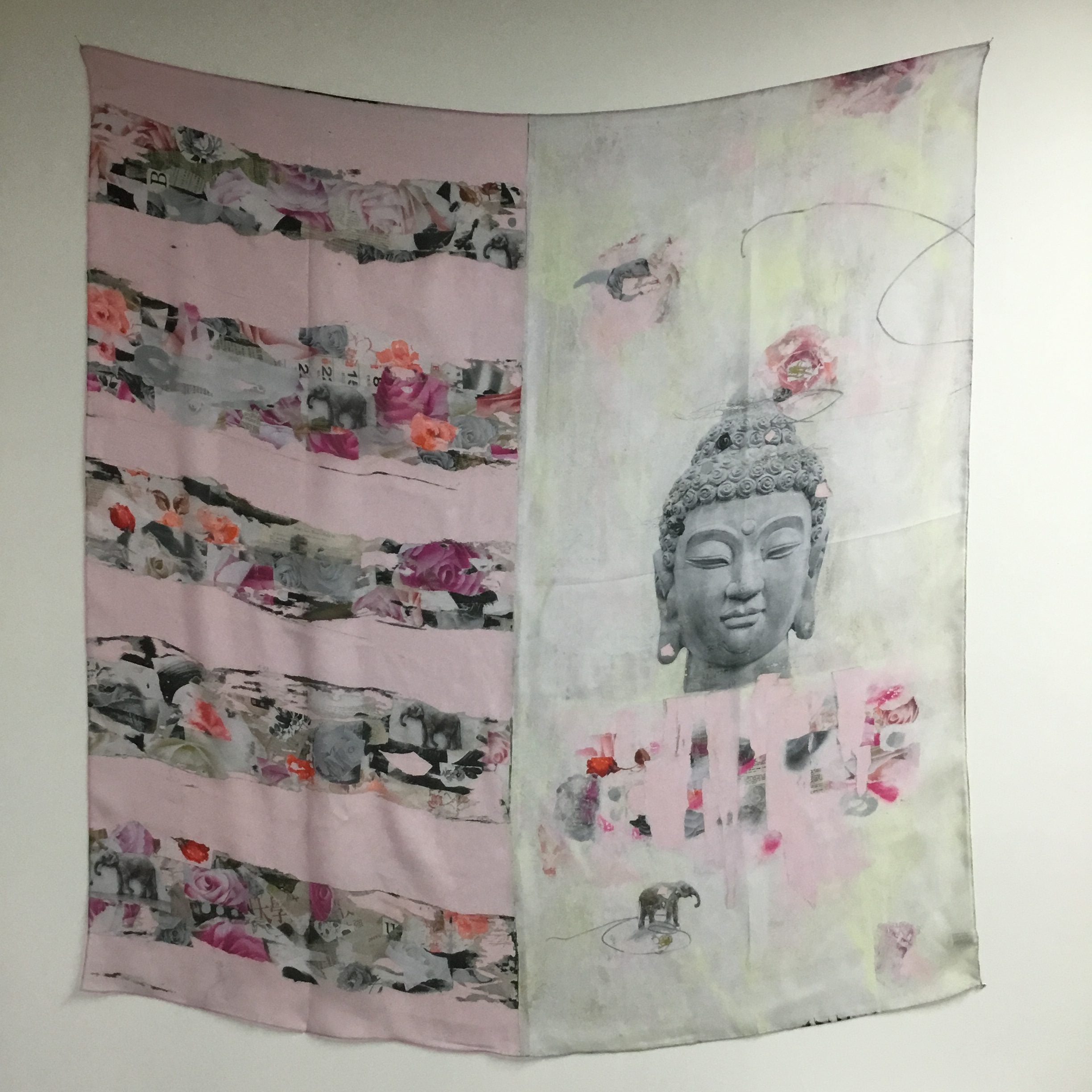 Silk Scarf ~ Deep Layers of Buddha