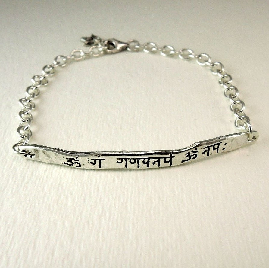 Intention Bracelet - Ganesh Mantra