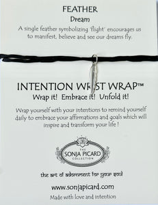 Feather Wrist Wrap - Dream