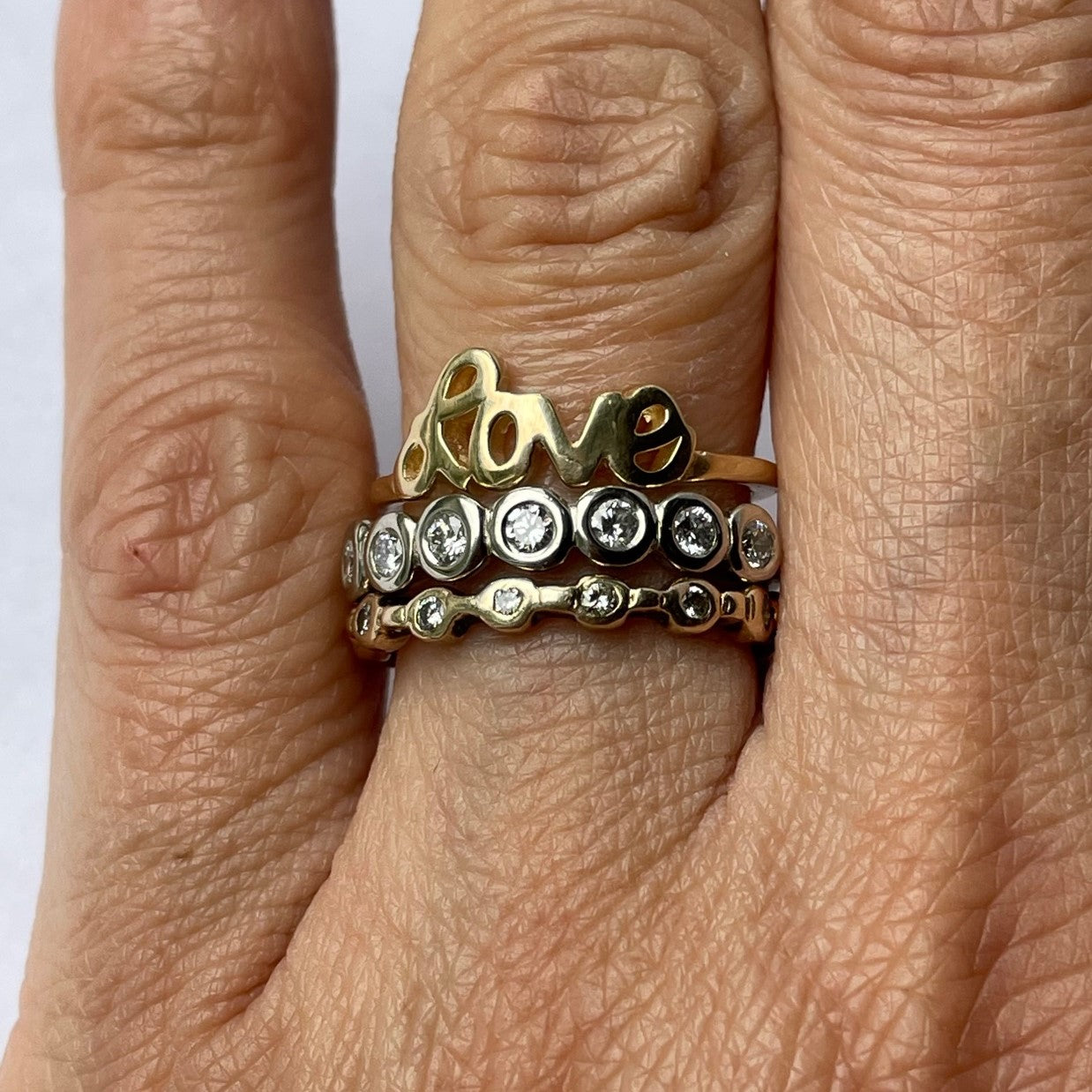 Love Stack Ring