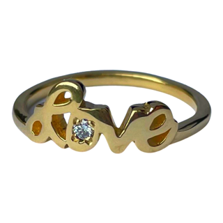Love Stack with Tiny Diamond