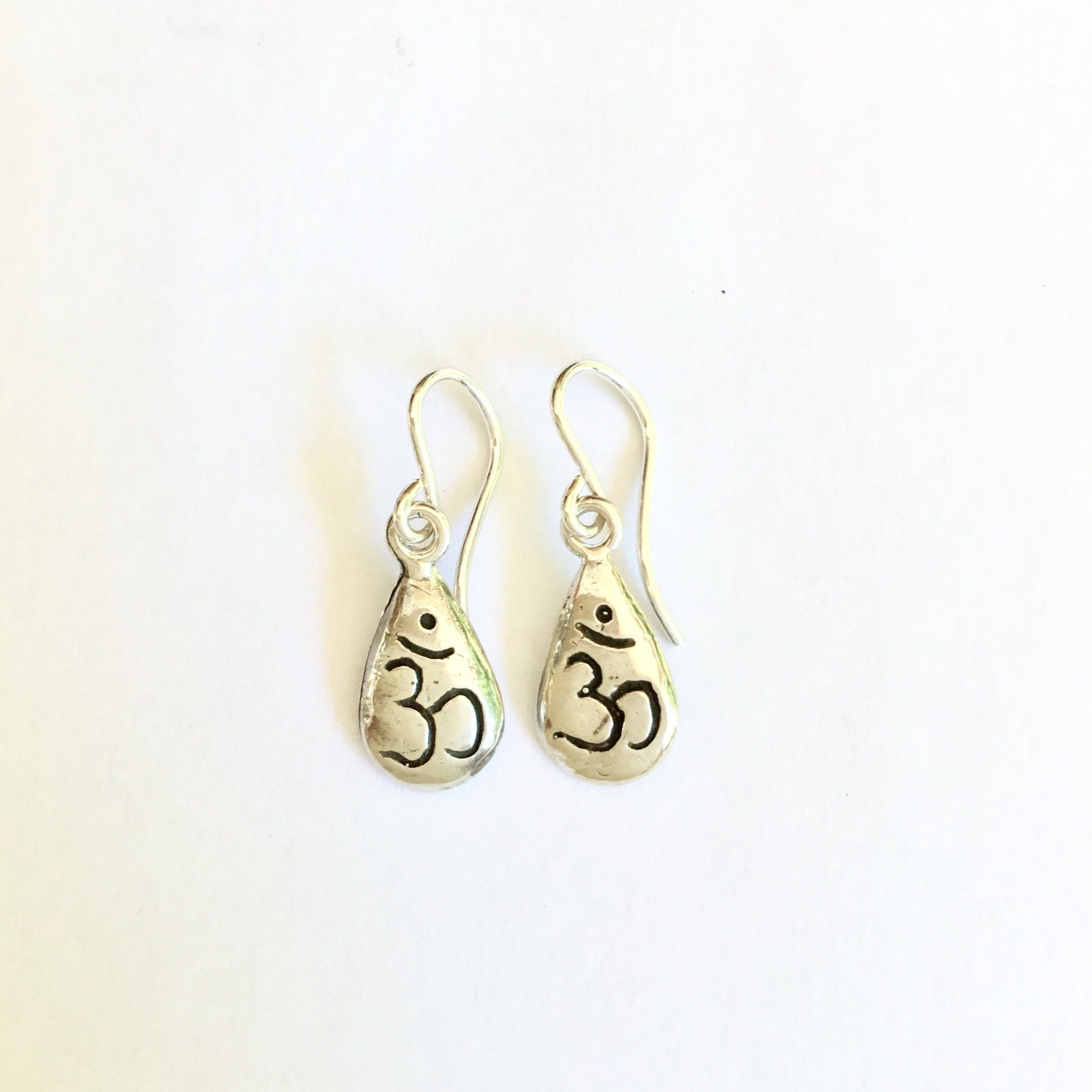 Om Drop Earrings