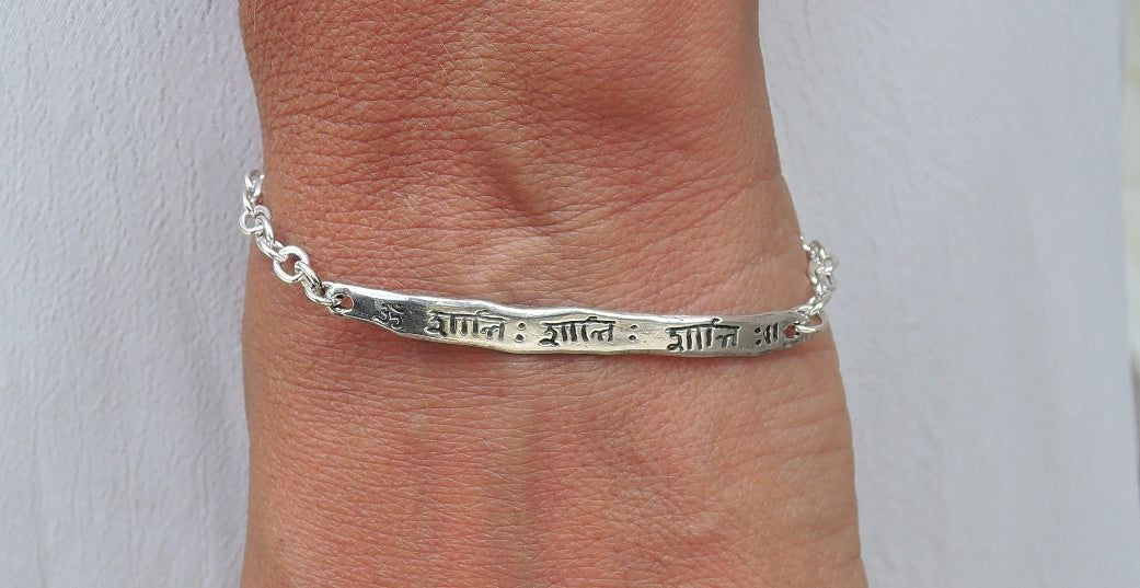 Intention Bracelet - Om Shanti