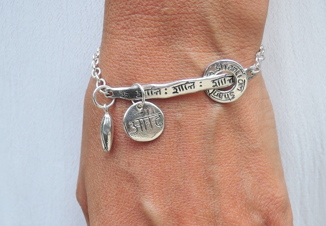 Intention Bracelet - Om Shanti