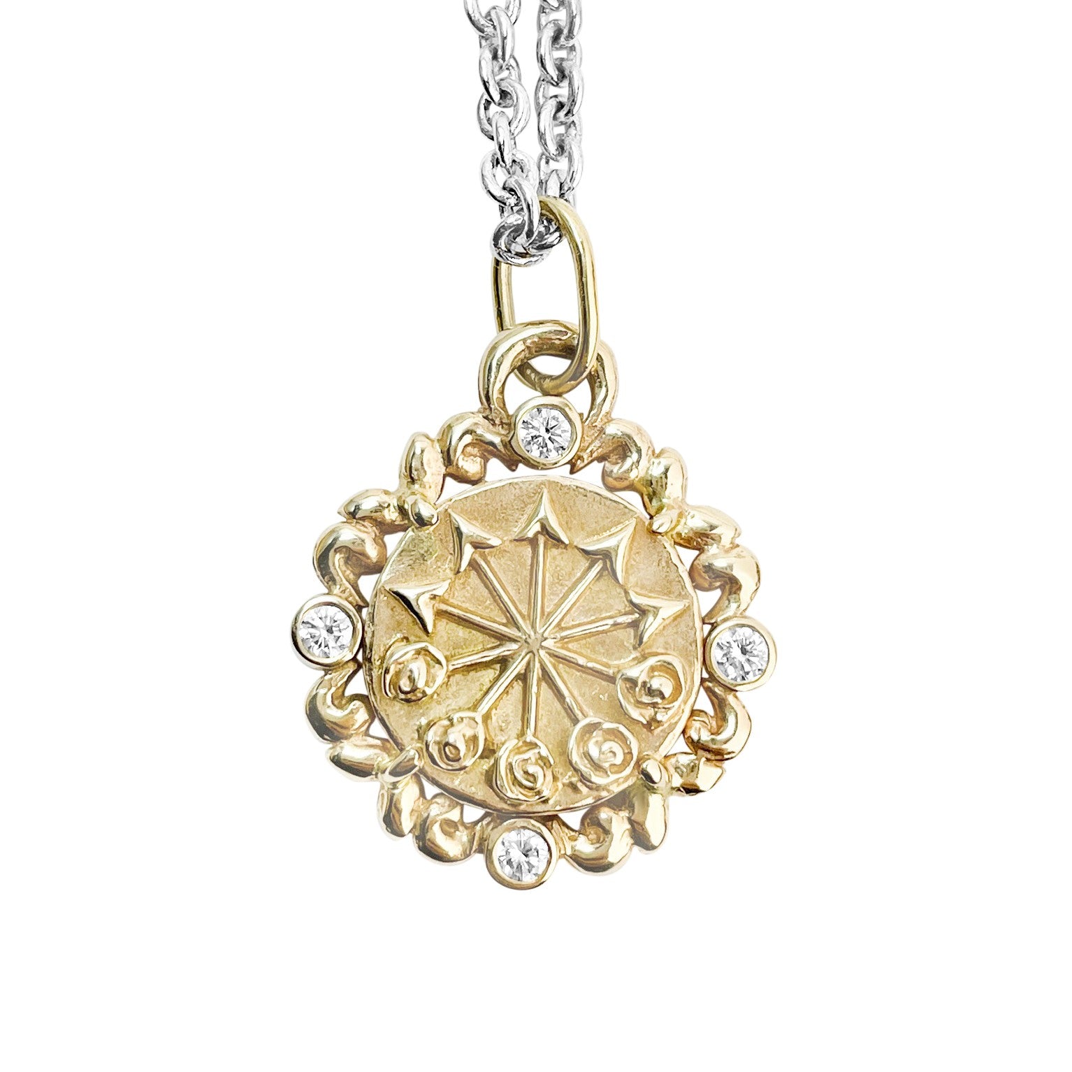 Lalita's Arrows with Diamond and Lotus Petal