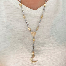 Load image into Gallery viewer, Crescent Moon and Sunray Mala
