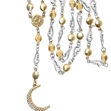 Load image into Gallery viewer, Crescent Moon and Sunray Mala
