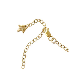 Load image into Gallery viewer, 14K Gold with Lotus Bud and Heart Chain
