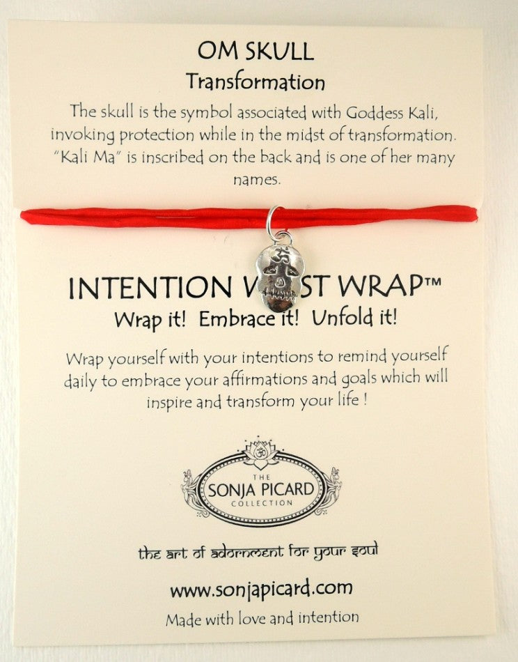 Om Skull Wrist Wrap - Transformation