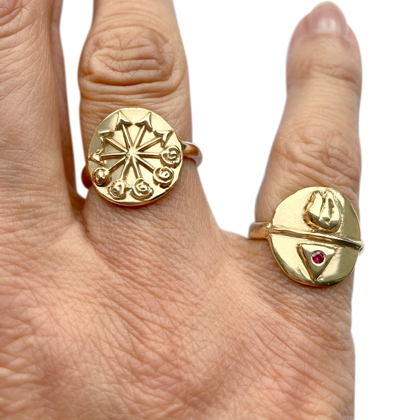 Fire Woman Ring
