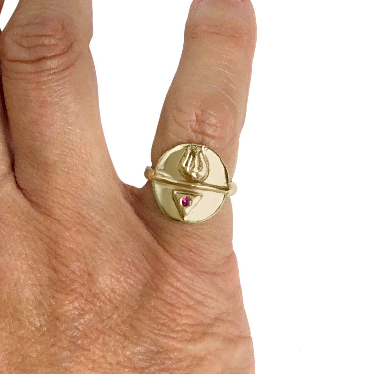 Fire Woman Ring