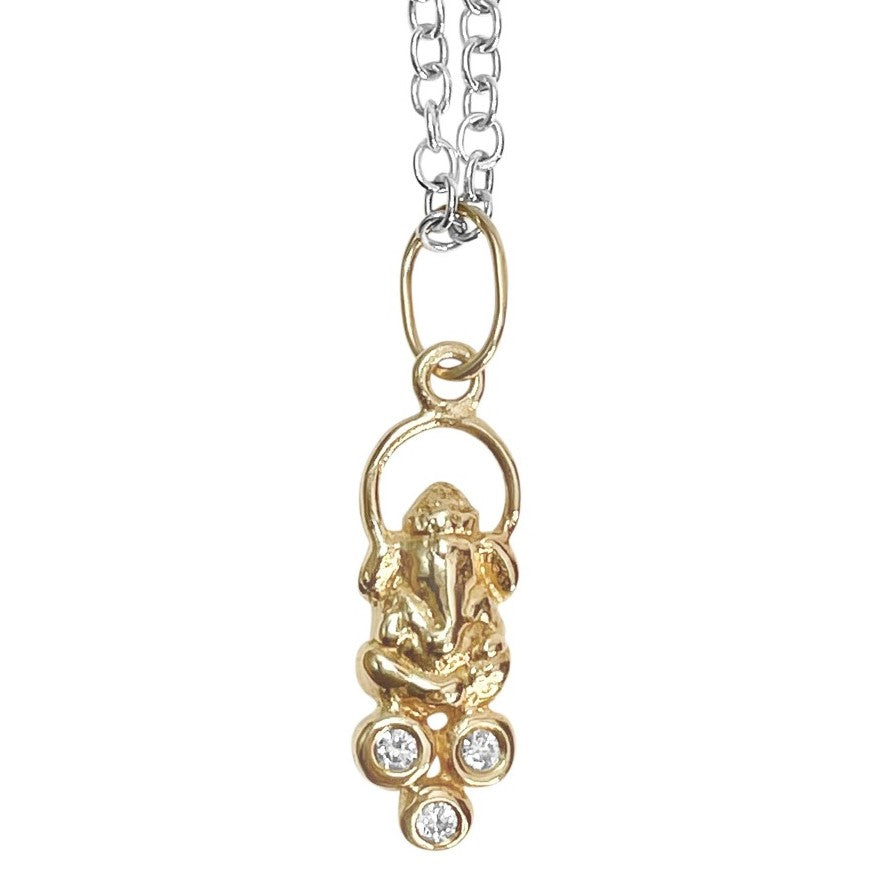 Floating Diamond Ganesh