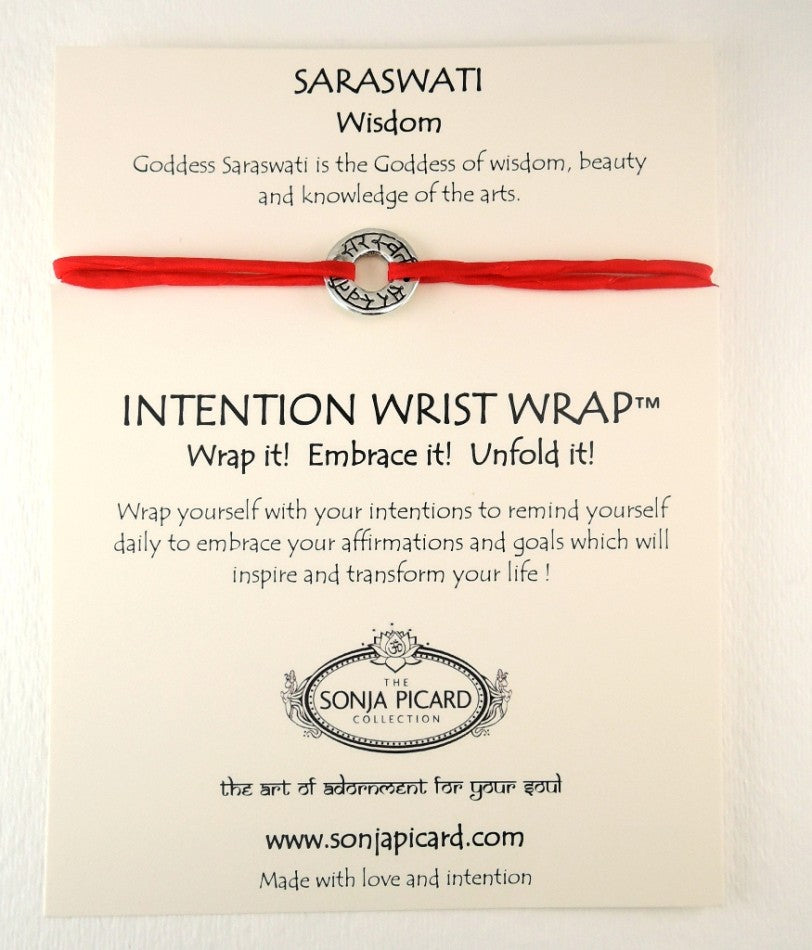 Saraswati Wrist Wrap - Knowledge