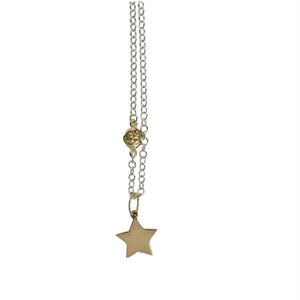 Solid Gold Star Charm