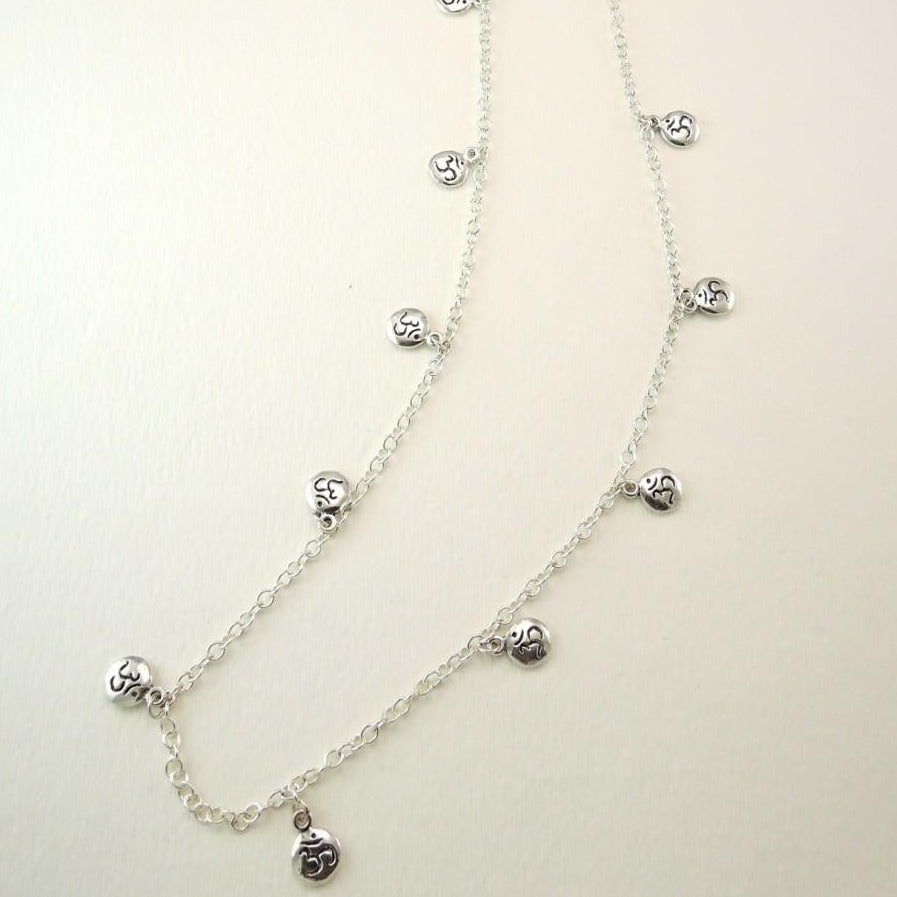 Tiny Om Bindi Necklaces