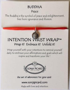 Buddha Wrist Wrap - Peace