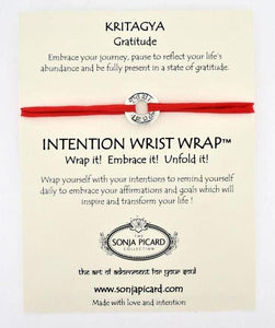 Kritagya Wrist Wrap - Gratitude