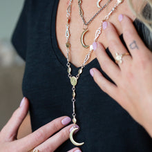 Load image into Gallery viewer, Crescent Moon and Sunray Mala
